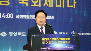 안동시,‘메타버스 콘텐츠산업 거점조성’위한 국회세미나 개최