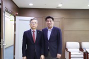 강대식 국회의원, LH사장과 통합신공항 성공적 건설 협의